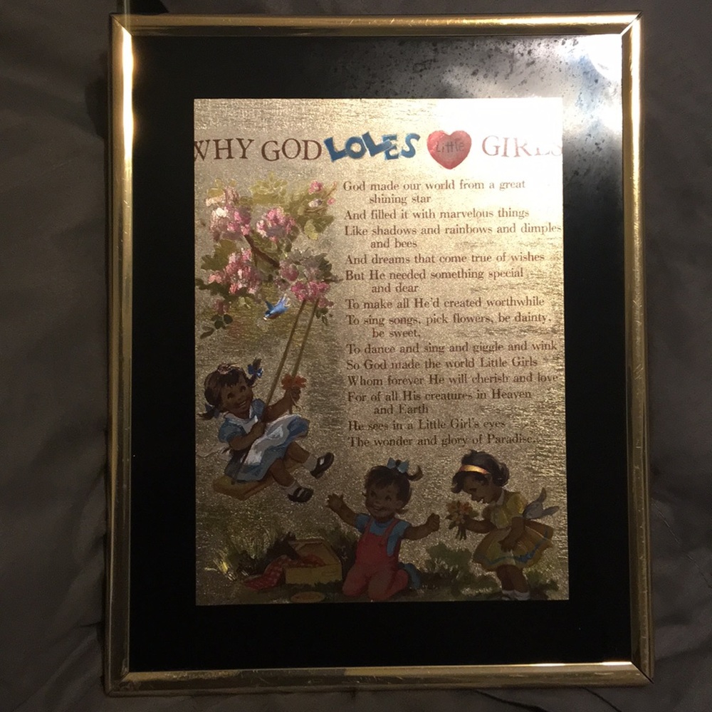 Quoted picture frame